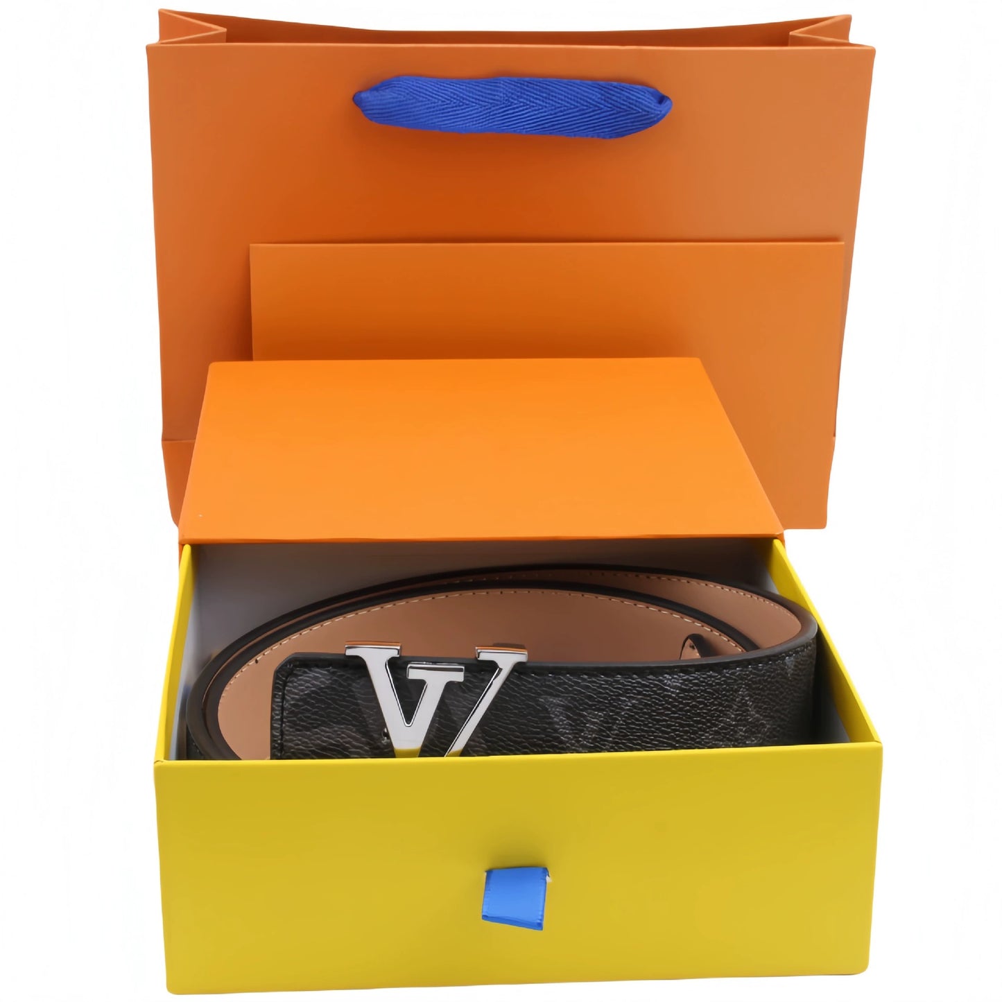 L Genuine leather belt V delivery 3 to 7 working days