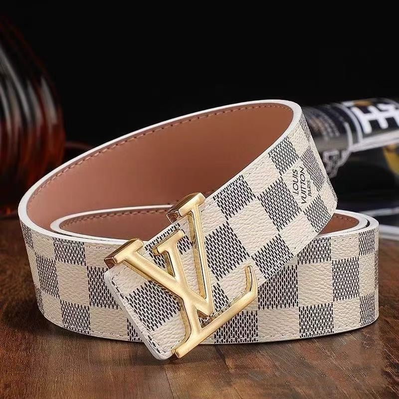 L Designer's genuine leather belt V  delivery 3 to 7 working days