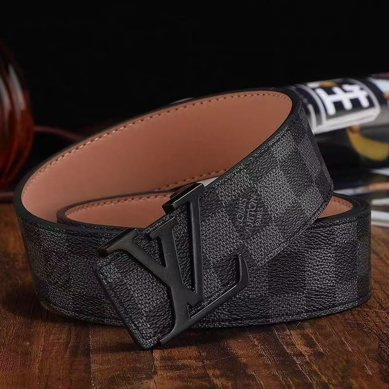 L Designer's genuine leather belt V  delivery 3 to 7 working days