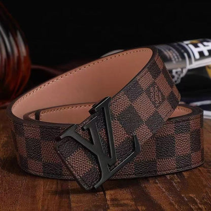 L Designer's genuine leather belt V  delivery 3 to 7 working days