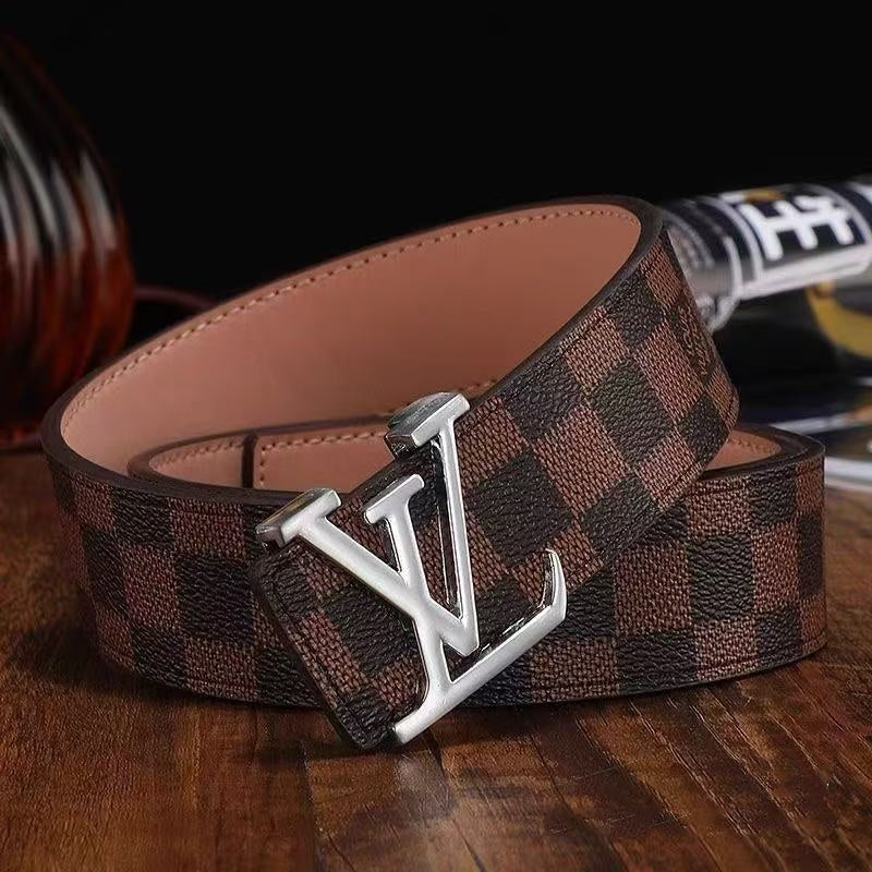 L Designer's genuine leather belt V  delivery 3 to 7 working days