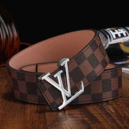L Designer's genuine leather belt V  delivery 3 to 7 working days