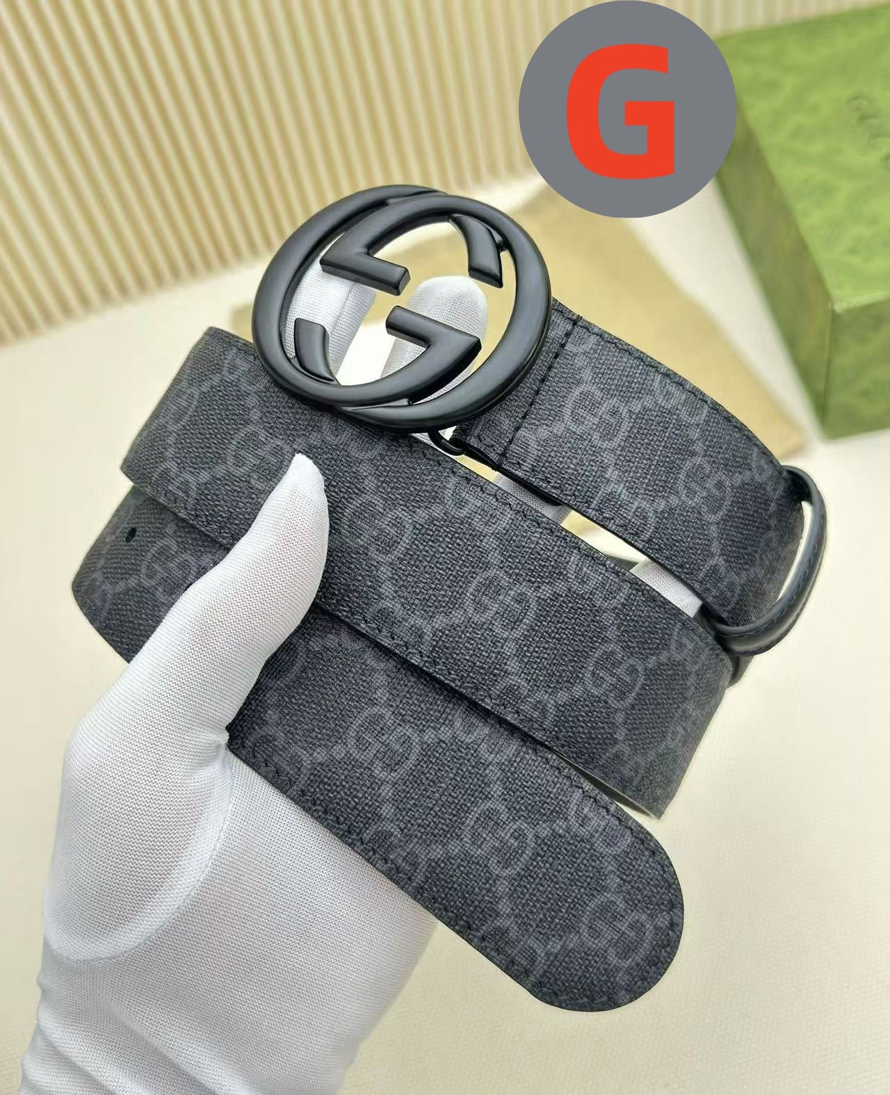 G Genuine leather belt delivery 3 to 7 working days