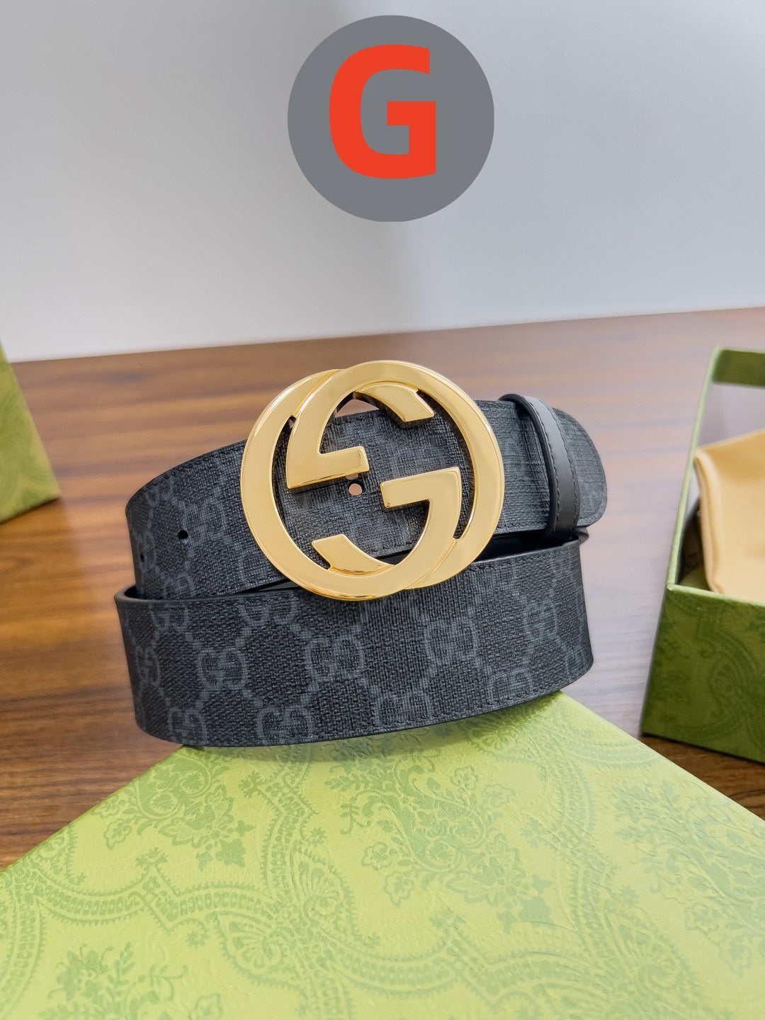 G Genuine leather belt delivery 3 to 7 working days
