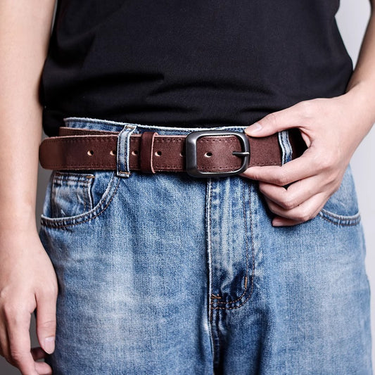 Cowhide belt delivery 3 to 7 working days