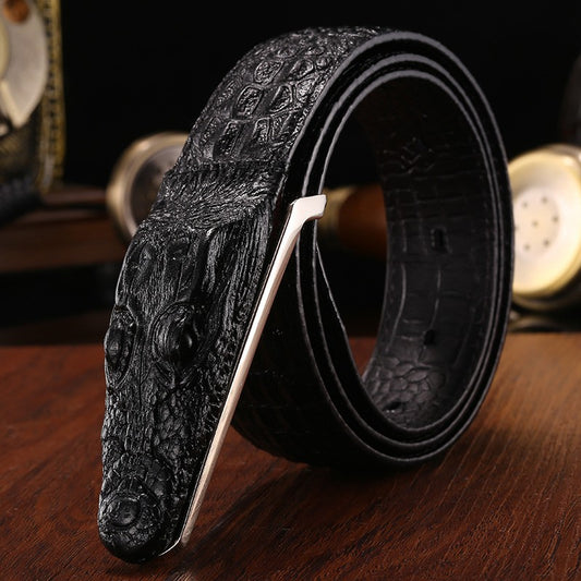Crocodile genuine leather belt  delivery 3 to 7 working days
