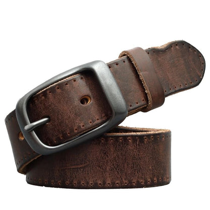 Cowhide belt delivery 3 to 7 working days