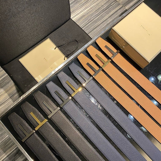 T F Leather belt