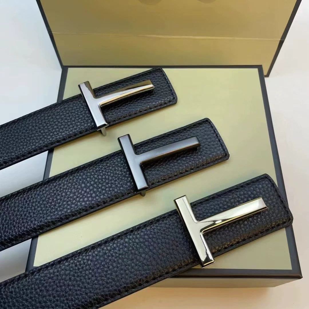 T F Leather belt