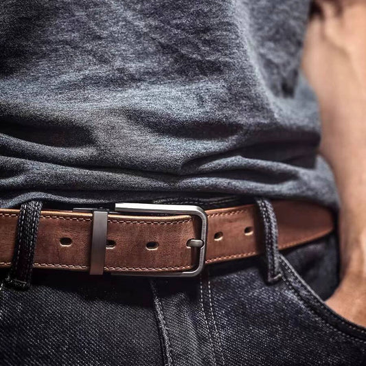 Vintage leather belt