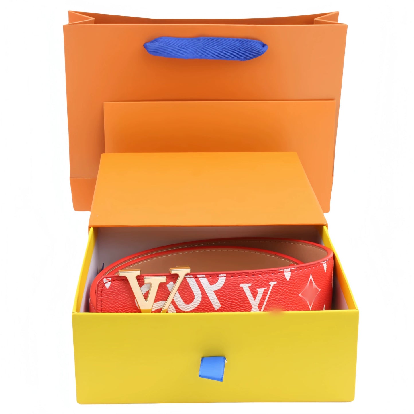 L Genuine leather belt V delivery 3 to 7 working days