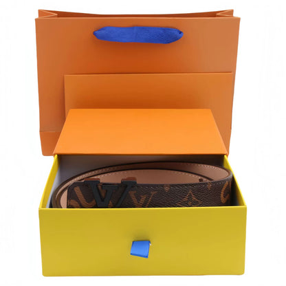 L Genuine leather belt V delivery 3 to 7 working days