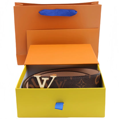 L Genuine leather belt V delivery 3 to 7 working days